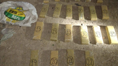 Un detenido con más de 15 kilos de marihuana en La Leonesa