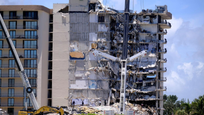 Derrumbe en Miami: el amor le salvó la vida