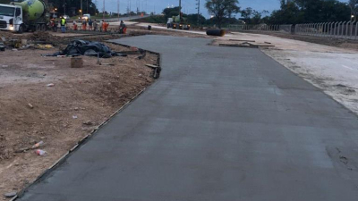Siguen los múltiples desvíos por la obra de la autovía 11