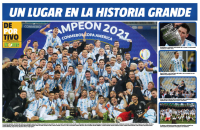 Un lugar en la historia grande