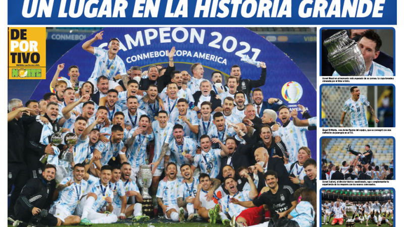 Un lugar en la historia grande