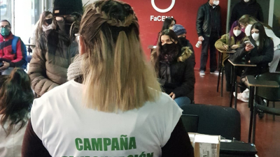 Comenzó la campaña de vacunación antiCovid-19 a estudiantes de la UNNE