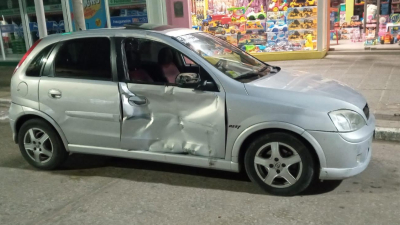 Grave siniestro vial en pleno centro de Sáenz Peña