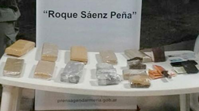 Intentaban ingresar a Charata con diez kilogramos de marihuana