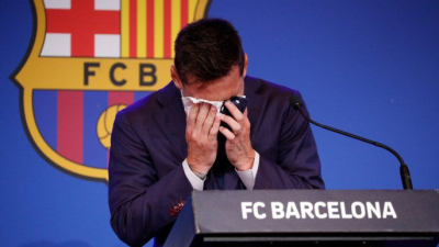Messi se despide entre lágrimas: "Nunca pensé en que me despediría así de mi casa"