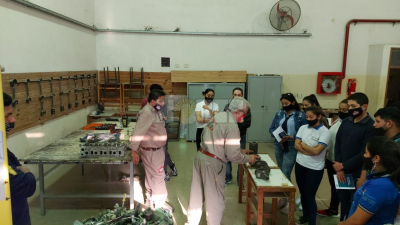 Charata: emprendedores locales fomentan en colegios el valor y capacitación del trabajo