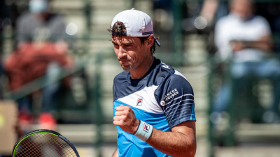 Guido Pella puso en orden la serie ante la sorpresiva caída de Schwartzman