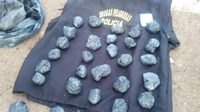 Sáenz Peña: demoraron a un viajero con más de un kilo de marihuana