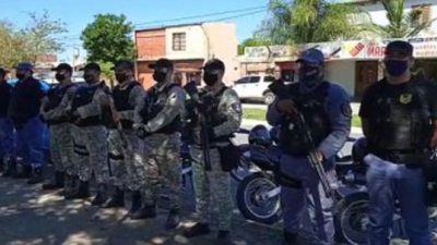 Efectivos de la Policía refuerzan la zona sur de Resistencia