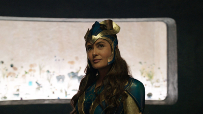 Las lágrimas de Salma Hayek al ver su "cara morena" como superheroína en ‘Eternals’