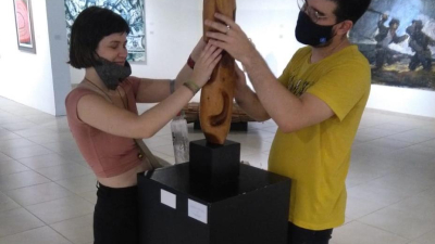 Se realizan recorridos inclusivos en el Museo de Bella Artes