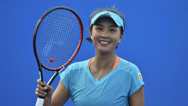 Reapareció sana y salva la tenista china Peng Shuai