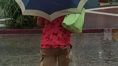 La lluvia y vientos de hasta 50 km/h trajeron alivio a la ciudad