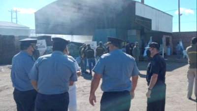 Suspendieron quema de marihuana incautada porque el humo afectó a todo el pueblo
