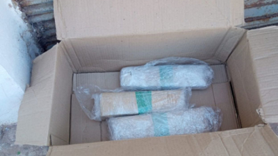 Una pareja fue interceptada con más de tres kilos de droga