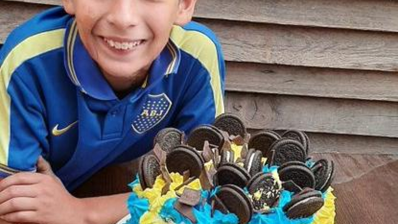 Joaquín, el nene pastelero, consiguió la plata que necesitaba para su operación