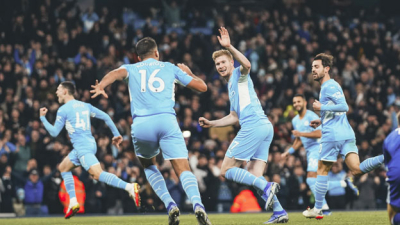Paliza del Manchester City de Guardiola al Leeds de Bielsa