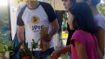 El concejal Gabriel Correa cerró el año reciclando
