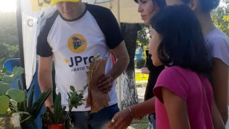 El concejal Gabriel Correa cerró el año reciclando
