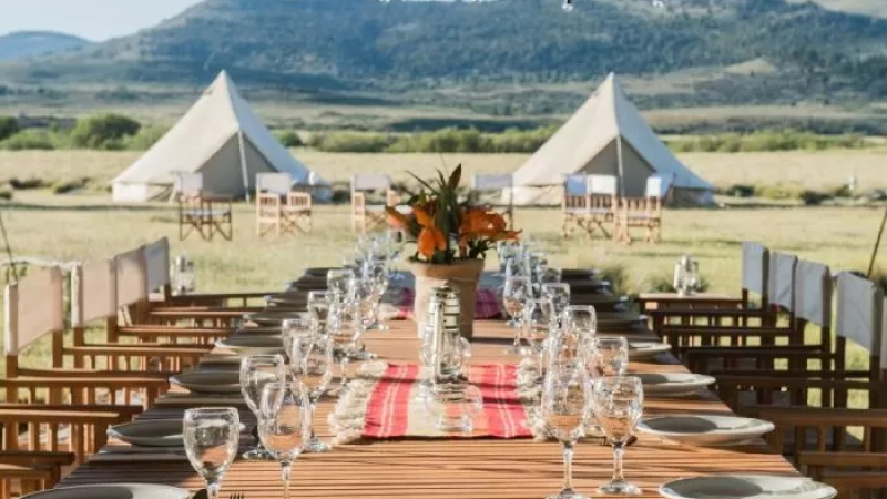 Un campamento de lujo en Argentina, entre los mejores lugares del mundo para visitar en 2022