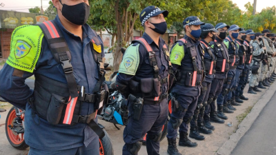 Controles y recorridas preventivas en barrios del Gran Resistencia
