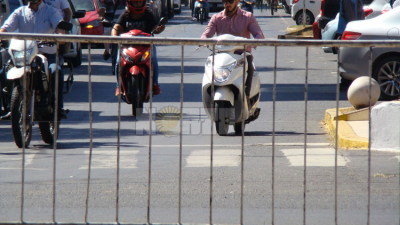 Karting callejero: caos en el tránsito y bronca en el centro