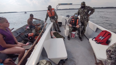 La Brigada Ambiental decomisó armas y especies protegidas