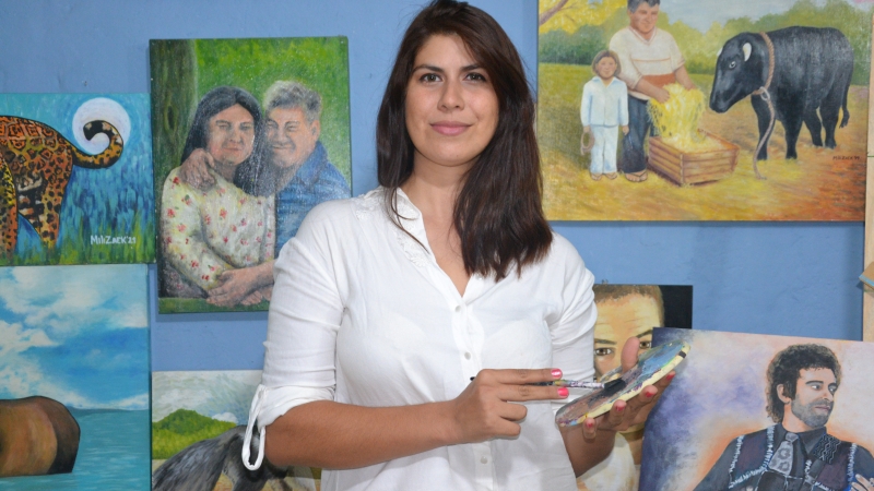 Mili Zack: artista plástica