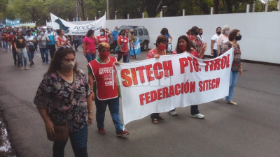 Marcha y paro de Sitech Federación en el inicio de clases