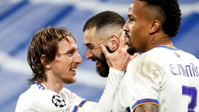 Tres de Benzema y chau PSG