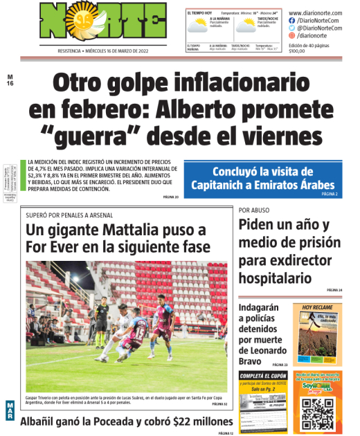 Edición del 16-03-2022