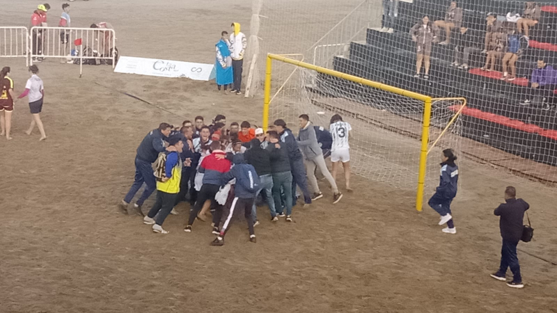 Tercer día de competencia de los Juegos Evita de Playa