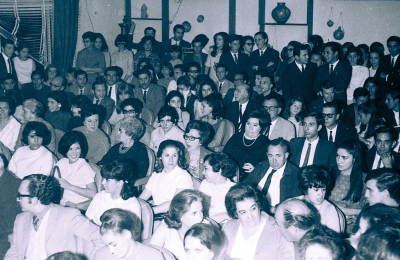 Jorge Luis Borges en su segunda visita al Chaco