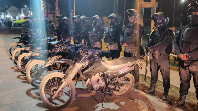Exitoso operativo de prevención policial en la festividad por Santa Rita