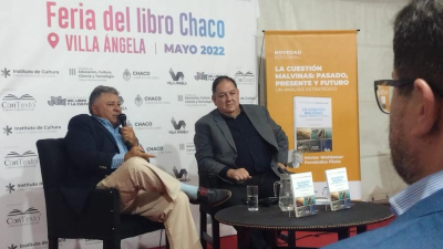 Presentaron el libro "La Cuestión Malvinas" en Villa Ángela