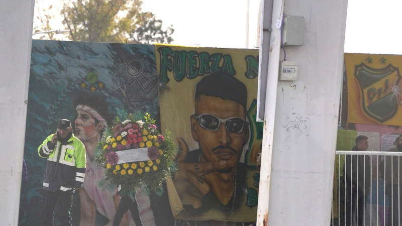 Al ritmo de "420" los familiares, amigos y seguidores despidieron a El Noba