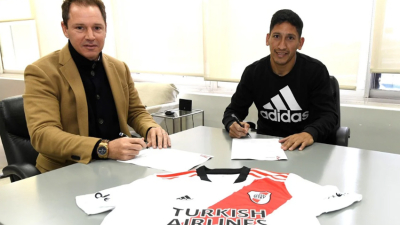 A la espera de la confirmación de Suárez, Aliendro se sumó a River