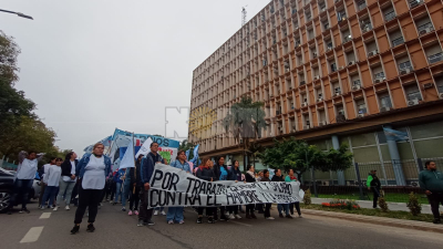 Organizaciones sociales se movilizaron contra la criminalización de la protesta social y el ajuste