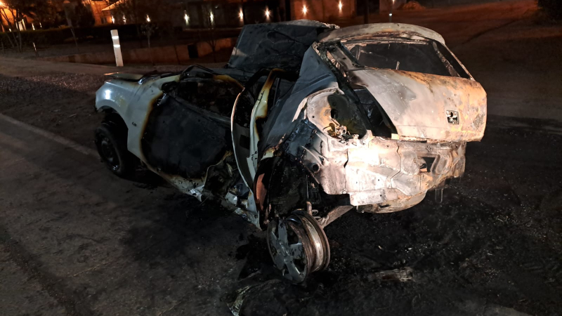 Impactante siniestro vial con un muerto a metros del acceso norte a Du Graty