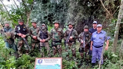Isla del Cerrito: un Jinete arrojó más de 7 kilos de marihuana en pleno monte