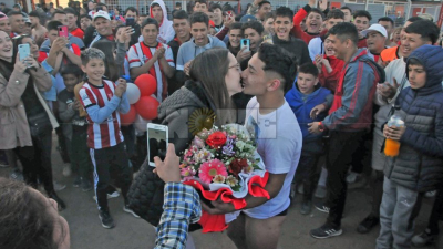 Un pedido de casamiento en los festejos de Regional
