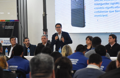 Gustavo Martínez: "Estamos construyendo un cambio de paradigma"