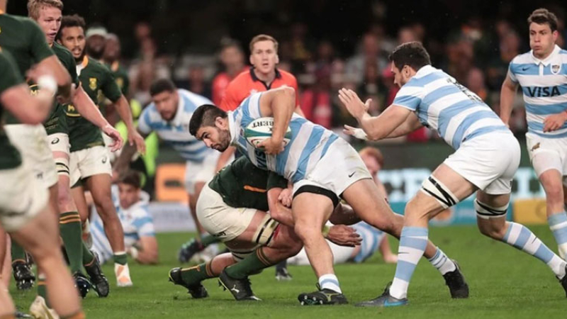 Los Pumas cayeron ante Sudáfrcia en el cierre del Rugby Championship