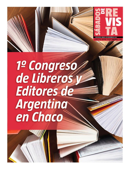 Primer Congreso de Libreros y Editores de Argentina en el Chaco