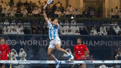 Mundial de Pádel: la Argentina fue campeón en Dubai con el chaqueño Franco Stupaczuk