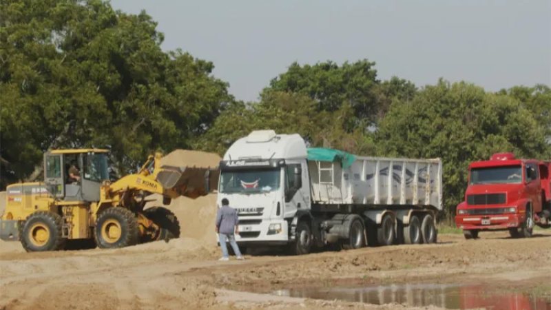 Los areneros chaqueños perjudicados por el centralismo de Prefectura