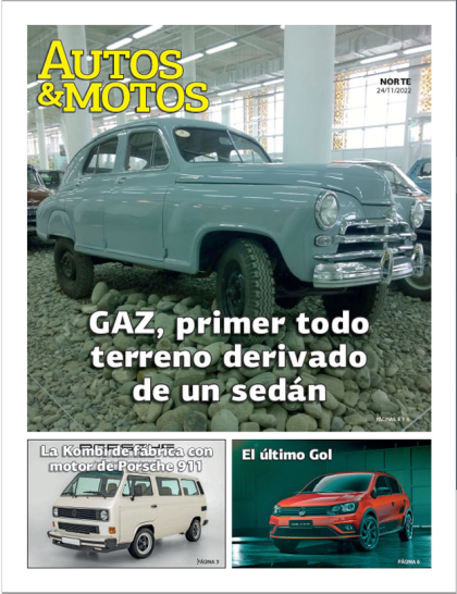 GAZ, primer todo terreno derivado de un sedán