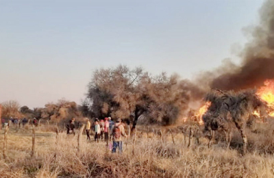"El riesgo extremo por incendios no se materializa sin la acción humana"