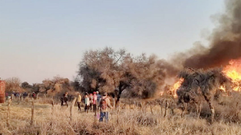 "El riesgo extremo por incendios no se materializa sin la acción humana"