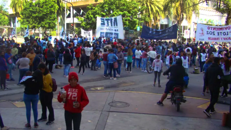 Se reitera el reclamo comunal para que la Justicia actúe contra dirigentes piqueteros